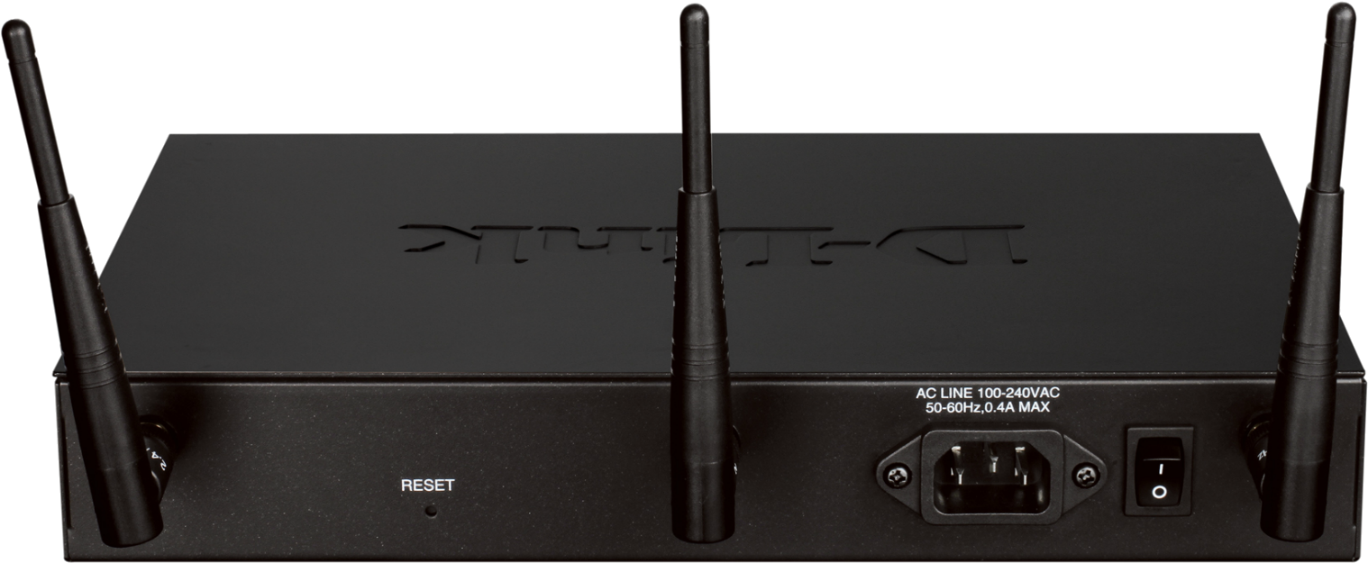 Dsr 1000n Back - D-link Unified Services Dsr-1000n Wireless Router - (1664x936), Png Download