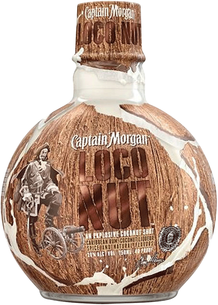 Captain Morgan Loco Nut (750x1050), Png Download