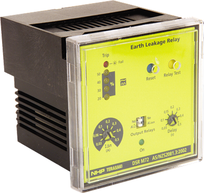 Elr Mining Panel Mount 72 X 72 110v Ac - Relay (400x378), Png Download