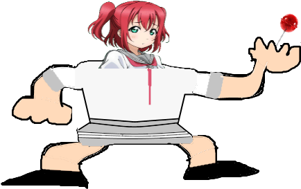 Nicehelp I'm Stuck In Idol Hell - Love Live! Sunshine!! - Kurosawa - Wig (470x470), Png Download