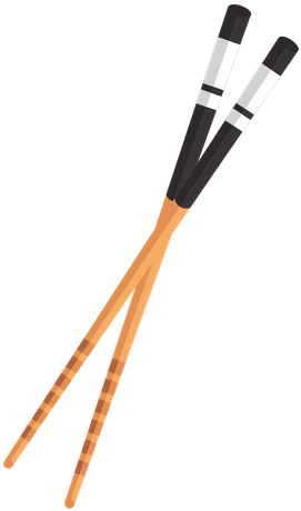Chopsticks - 0shares - 7 E S L (500x500), Png Download