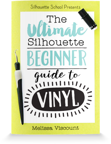 The Ultimate Silhouette Guide Book Series Teaches How - Ultimate Silhouette Beginner Guide To Vinyl (506x517), Png Download