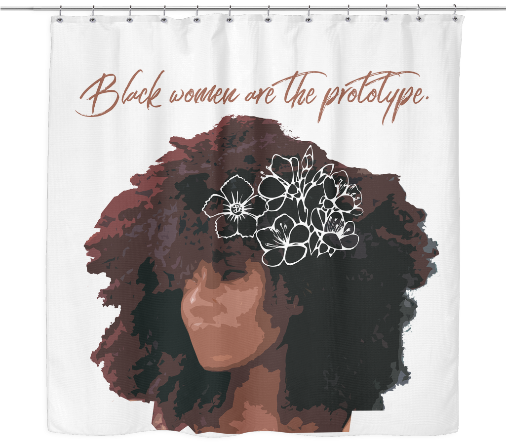 Black Women Are The Prototype - Ruffle (1024x1024), Png Download
