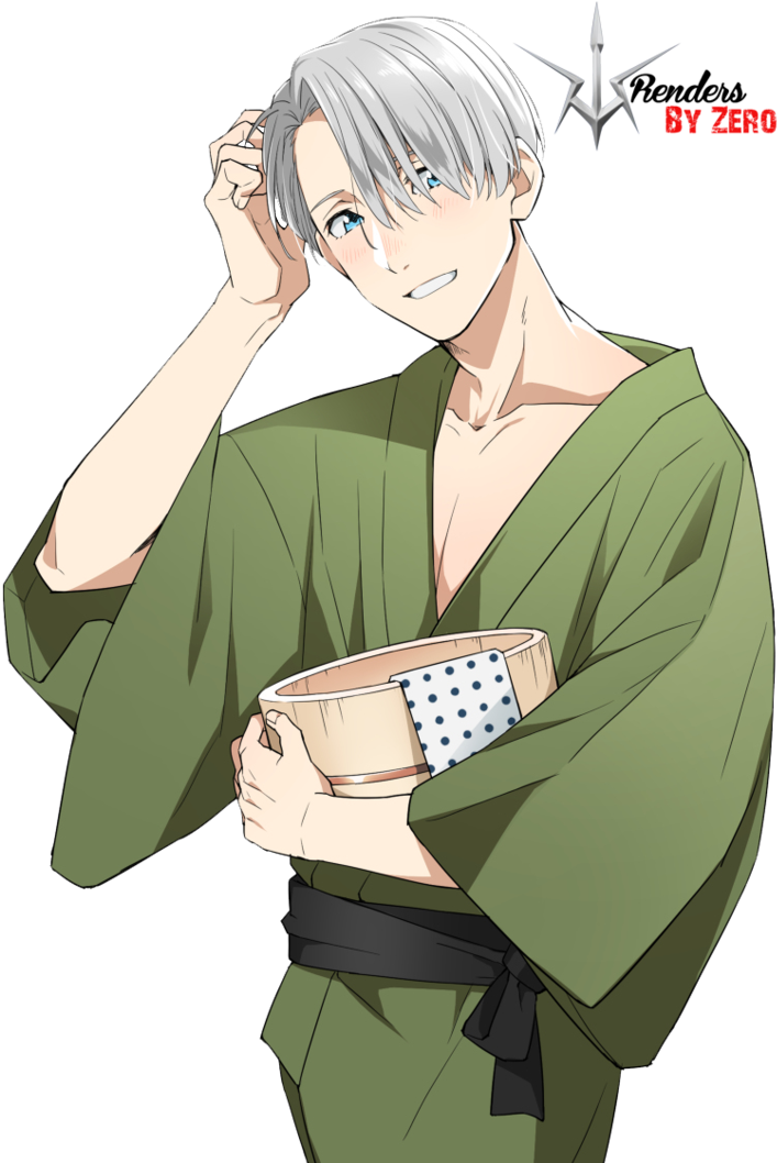 Viktor Nikiforov Render 2 [yuri On Ice] By Zero961221 - Viktor Yuri On Ice Render (749x1065), Png Download