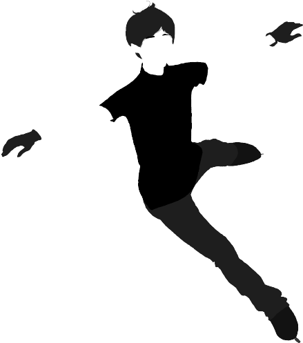 Theme - Yuri On Ice Silhouette (500x500), Png Download