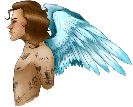 Harry Styles In His Real Form - Illustration (500x398), Png Download