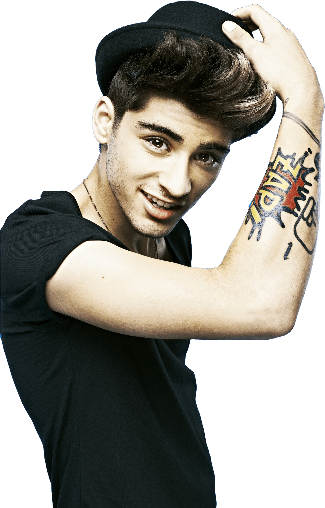 Zayn Malik Hat Transparent Png - One Direction Zayn Png (1280x1918), Png Download