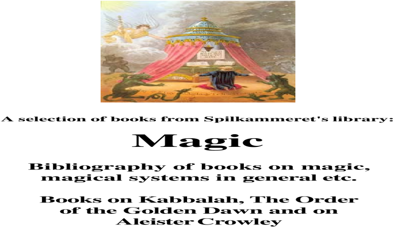 Bibliography Of Books On Magic - Literature (1200x630), Png Download