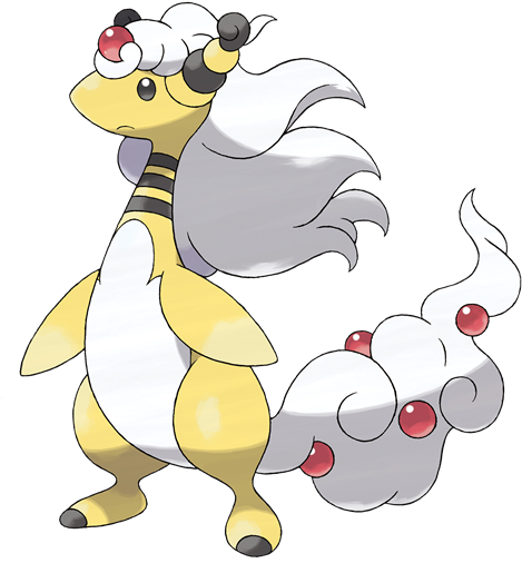 I Hereby Declare Mega Ampharos /r/pcmasterrace's Official - Mega Ampharos (483x530), Png Download