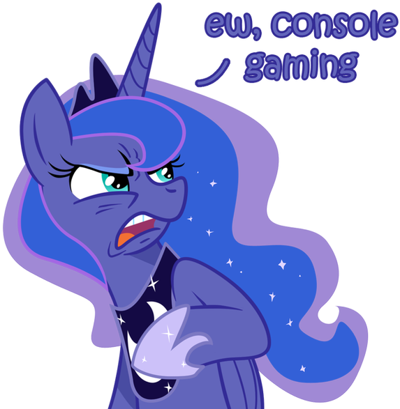 Comment Picture - My Little Pony Old Luna (600x600), Png Download