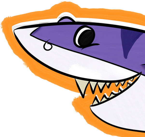 Tiger Shark (600x600), Png Download