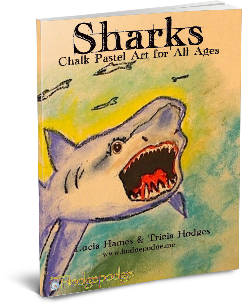 Sharks Art For All Ages You Are - Pastel (795x1003), Png Download