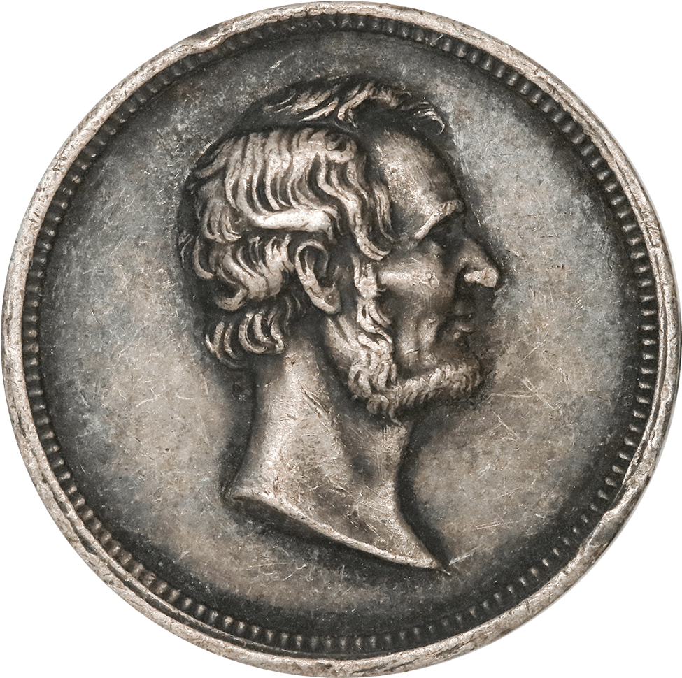 Abraham Lincoln / Broken Column - Medal (1000x1000), Png Download