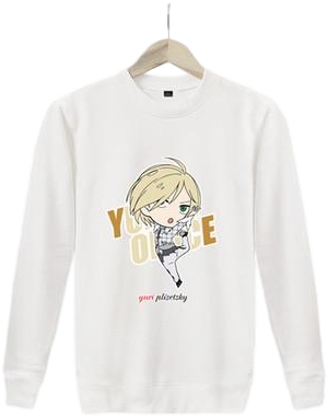 Yuri On Ice Yurio Sweatshirts - Yuri On Ice: Balloon Keychain Ver2 Yuri Plisetsky (400x400), Png Download
