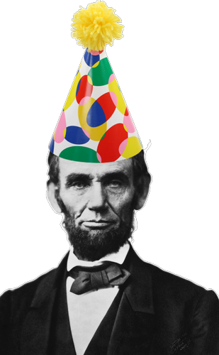 What Is Abraham Lincoln's Birthday - Abraham Lincoln Happy Birthday (309x500), Png Download
