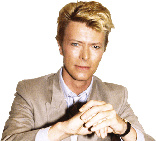 David Bowie Portrait - David Bowie Transparent Background (500x500), Png Download
