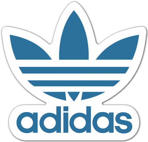 Adidas Skateboarding Logo Png - White Adidas Logo Transparent (500x477), Png Download