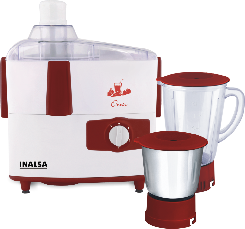 Juice Mixer-purifier Kart - Inalsa Juicer Mixer Grinder (1050x1095), Png Download