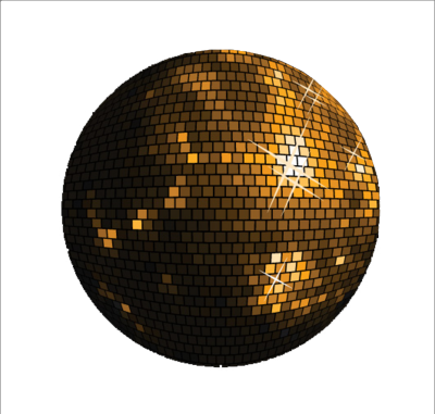 Browse And Download - Bola De Discoteca Png (400x381), Png Download