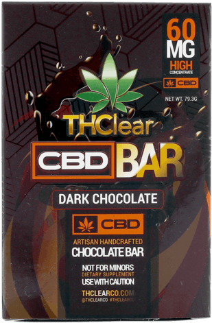 Cbd Dark Chocolate Bar 60mg - Dark Chocolate (770x770), Png Download