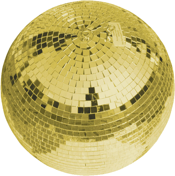Mirror Ball Gold - Eurolite Mirror Ball 30 Cm Gold (800x600), Png Download