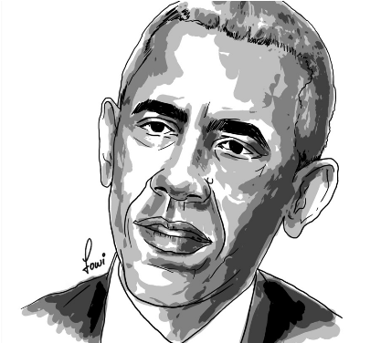 C Mo Vamos A Extra Ar Barack - Barack Obama (667x375), Png Download