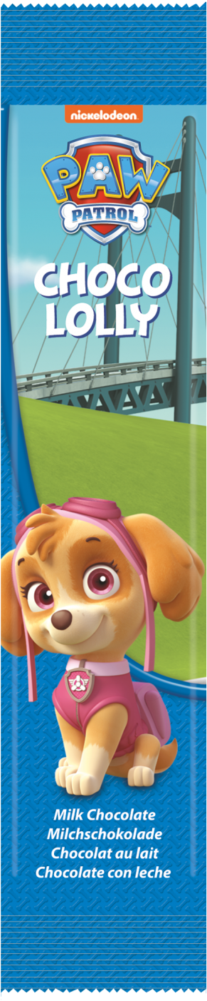 Paw Patrol Choco Lolly Skye - Paw Patrol Skye Froomies Foam Wall Decor, White (450x1480), Png Download