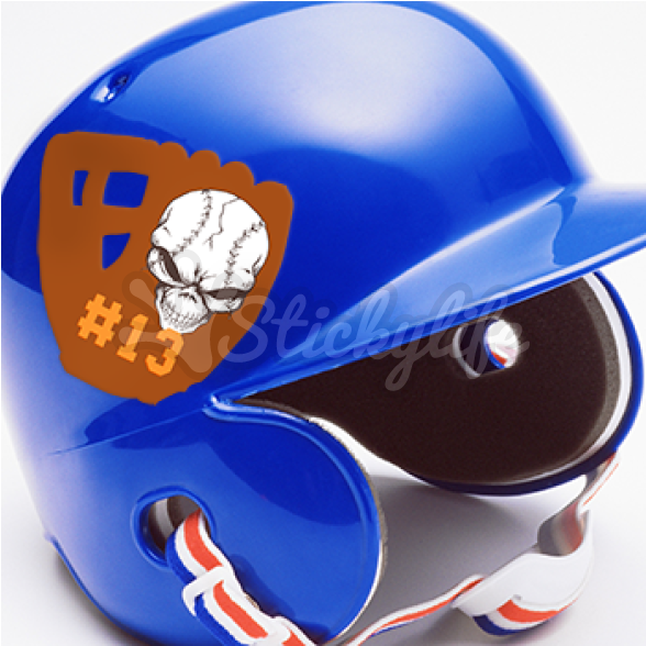 Baseball Glove Decal - Baseball (940x587), Png Download