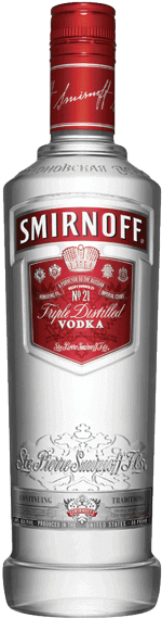 Smirnoff Red - Smirnoff Red Vodka 1 Litre (300x600), Png Download