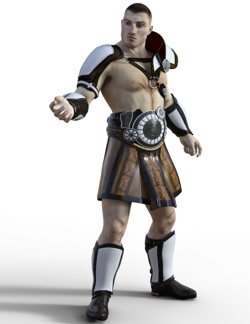 Roman Gladiators Png (500x647), Png Download