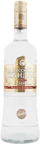 Russian Standard Gold - Russian Gold 100 Cl (400x600), Png Download