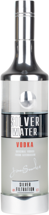 Silver Water Vodka - United Arab Emirates (815x816), Png Download