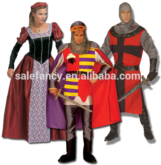 Adult Roman Soldier Medieval Knight Costumes Qamc-2344 - Womens Extra Large Elegant Courtesan Costume (564x576), Png Download