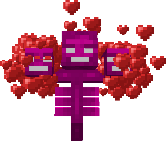 The Void Wither - Minecraft Mo Withers Mod (647x553), Png Download