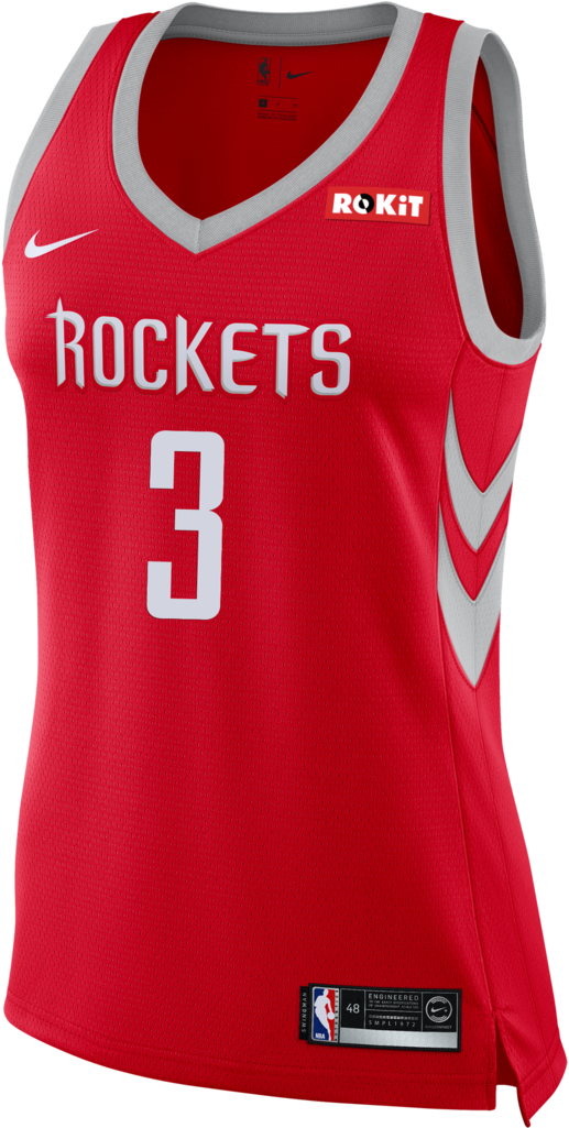 Women's Houston Rockets Nike James Harden Icon Edition - Houston Rockets Jersey (480x480), Png Download