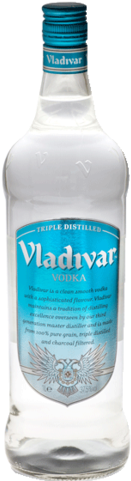 Vladivar Vodka Vodka 1l - Vladivar Vodka (268x480), Png Download