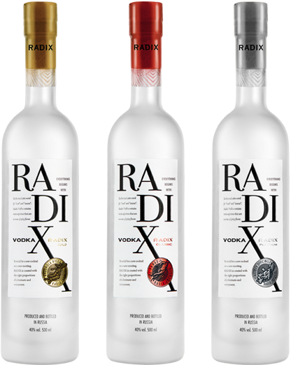 Radix Vodka Is Also Subjected To Long Resting Times - Wine (460x550), Png Download