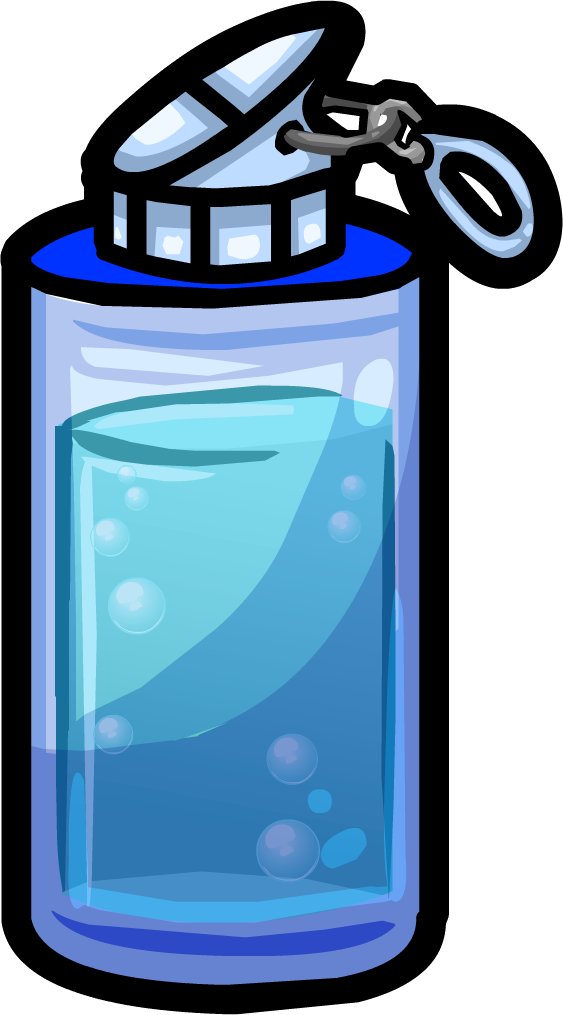 Pictures Of Bottled Water Free Download Clip Art - Termo De Agua Dibujo (563x1015), Png Download