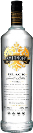 Smirnoff Black (450x450), Png Download