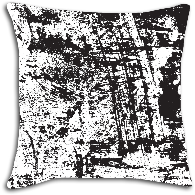 Sound Storm Abstract Decorative Throw Pillow Cushion - Overlay (1024x1024), Png Download