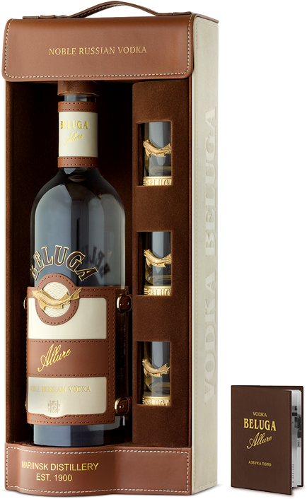 Beluga Vodka, Russian Vodka, Great Recipes, Dan - Vodka Beluga Allure Leather (583x777), Png Download