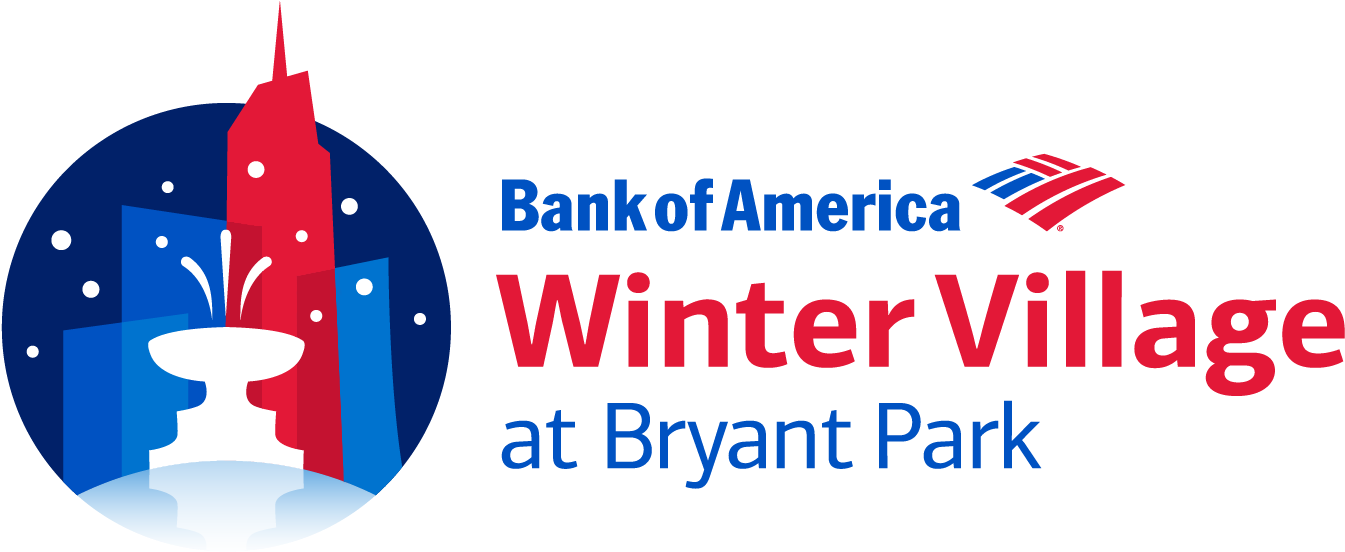 This Winter Season, We Are Excited To Partner With - Winter Village Bryant Park Logo (1363x570), Png Download