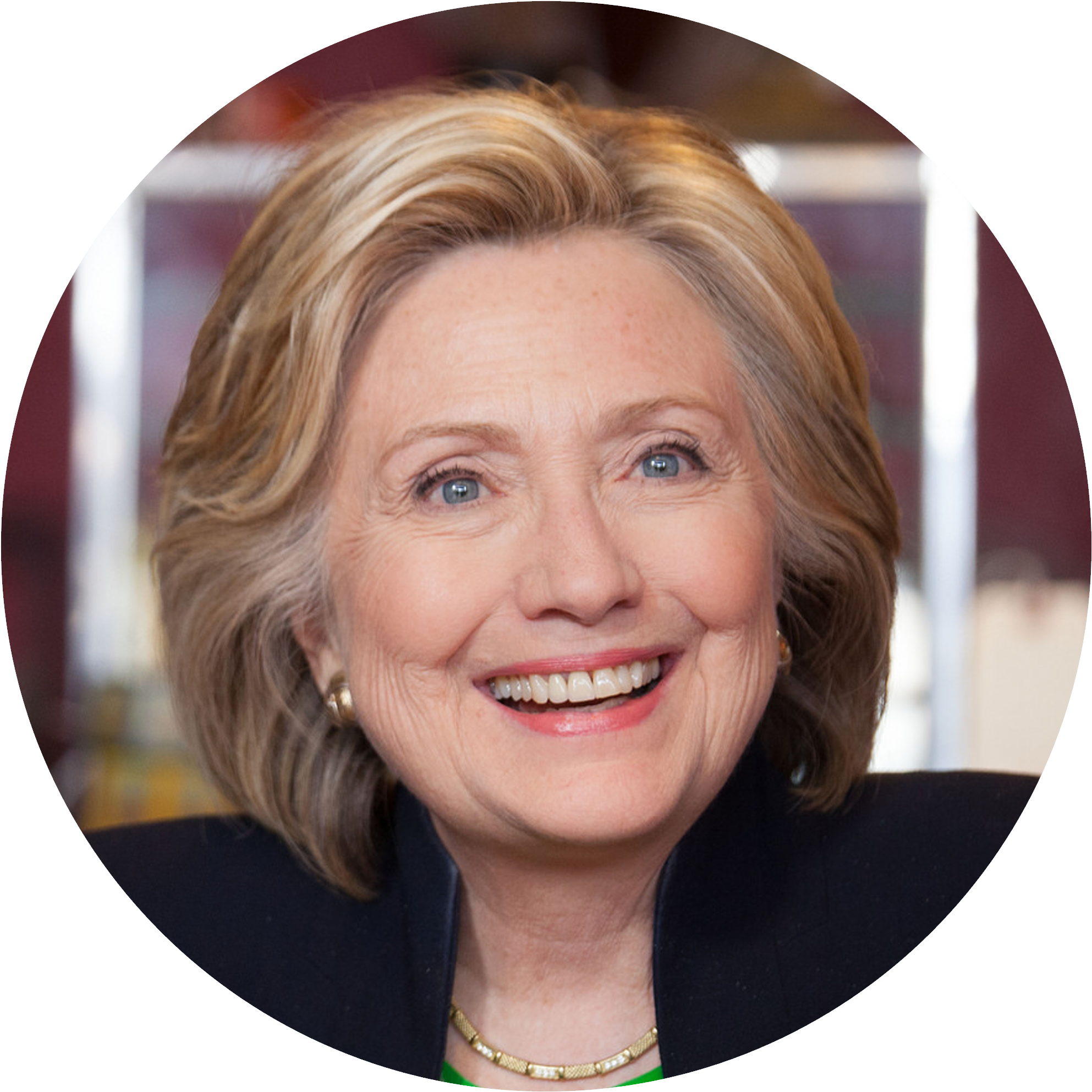 Clinton, Our Once Twice-inevitable Future President - Hillary Rodham Clinton (599x600), Png Download
