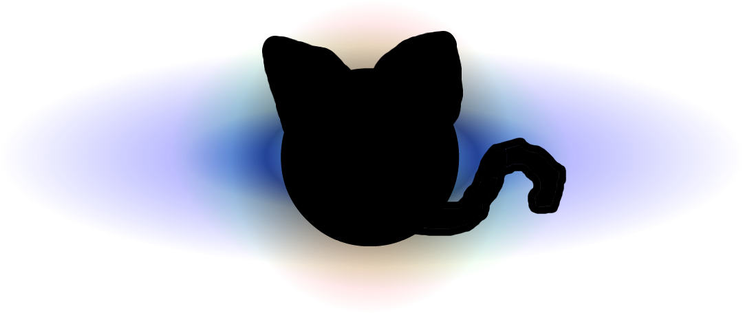 Cat Black Hole - Wiki (1080x455), Png Download