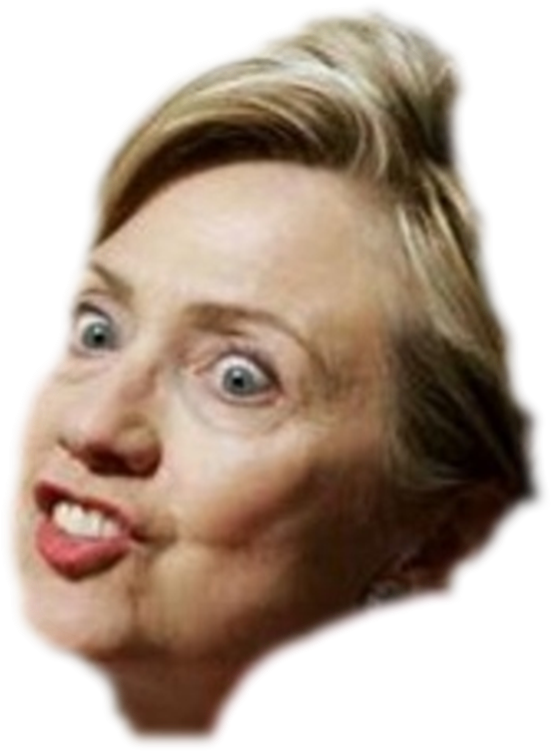 Oh ****, Didnt Even Notice The Bill - Hillary Clinton (661x798), Png Download
