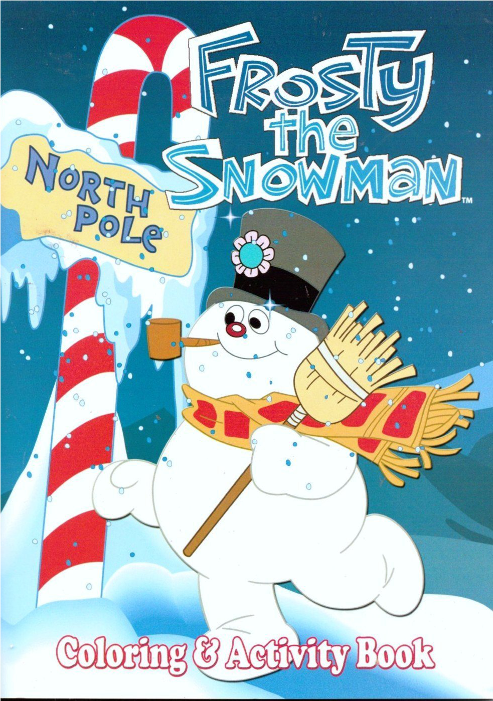 Frosty The Snowman Coloring & Activity Book (3000x1397), Png Download