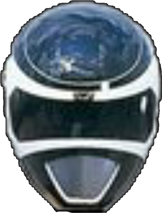 Black Space Ranger Helmet (640x764), Png Download