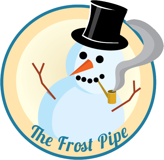 Frost Pipe Blog News - Snowman (559x548), Png Download