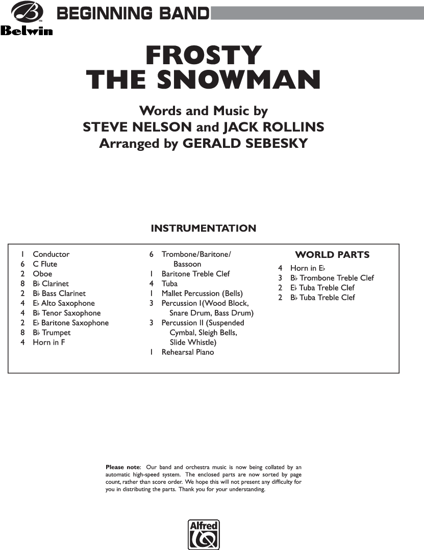 Frosty The Snowman Thumbnail - Caribbean Christmas Music Sheet Michael Story (864x1152), Png Download