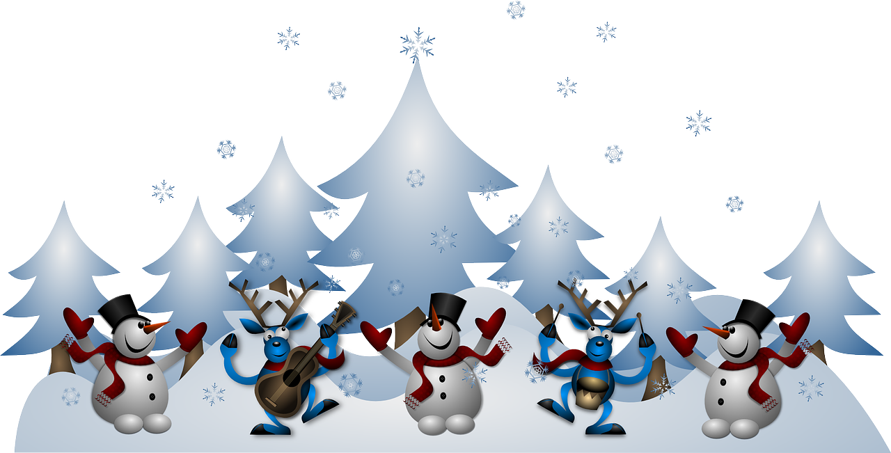 Snowmen-160883 960 720 - Seasons Greetings (960x488), Png Download